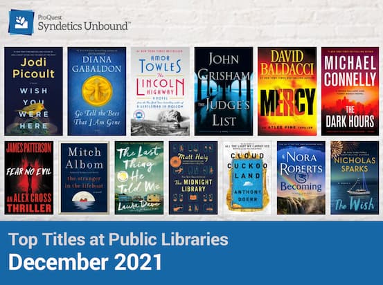 Top Titles at Public Libraries - December 2021