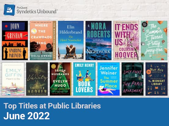 Top Titles at Public Libraries - June 2022