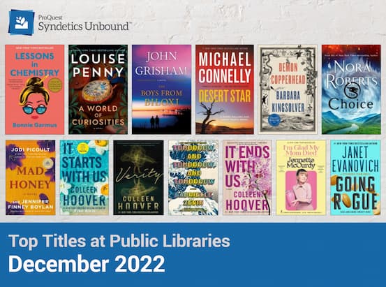 Top Titles at Public Libraries - December 2022