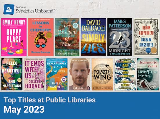 Top Titles at Public Libraries - May 2023