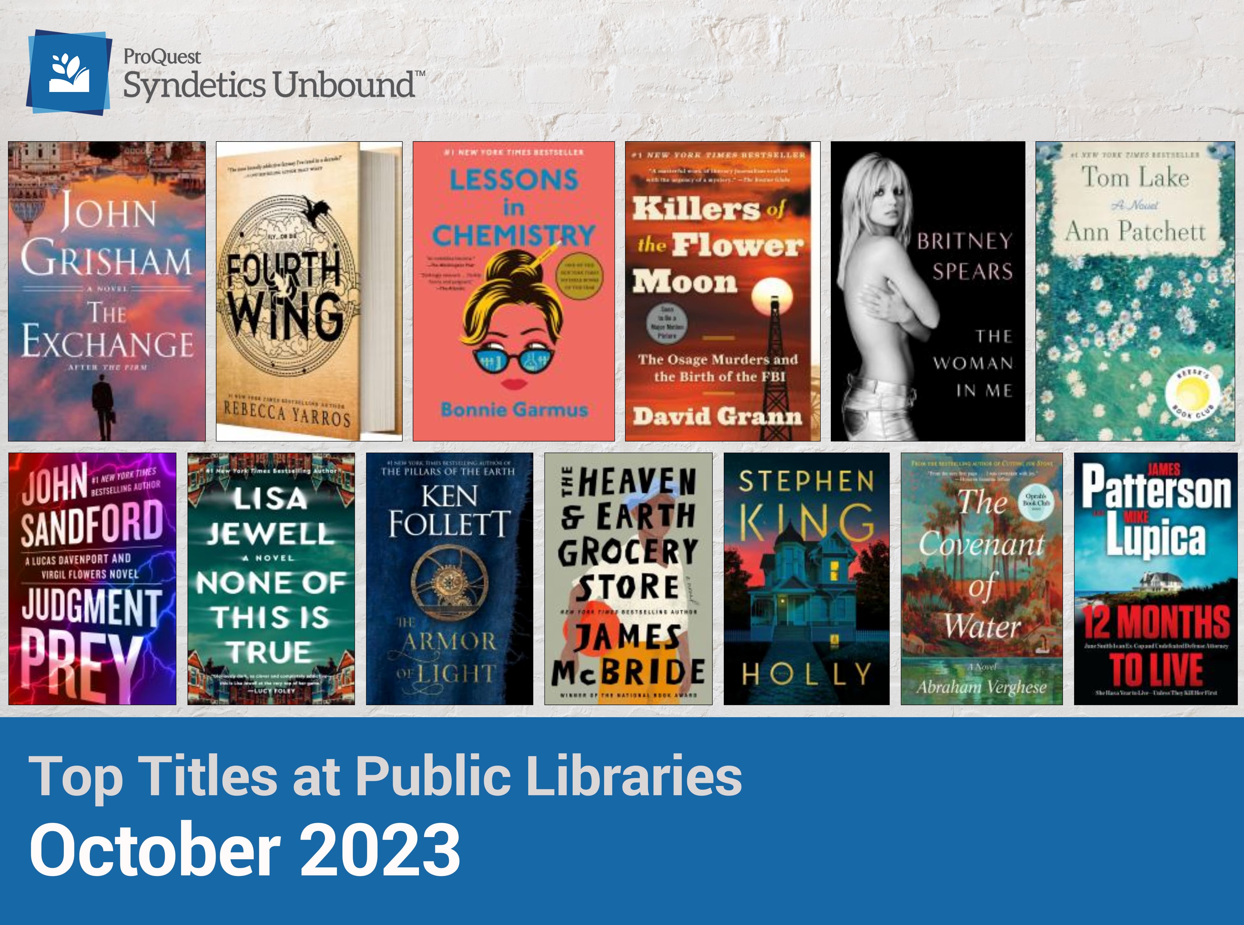 Public libraries share the most borrowed titles of 2023 : NPR