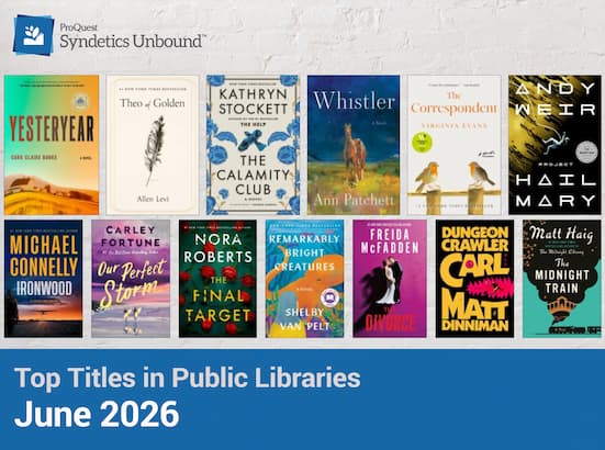 Top Titles at Public Libraries - June 2026