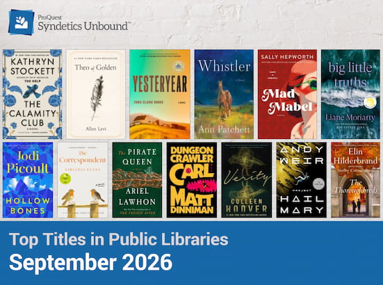 Top Titles at Public Libraries - September 2026